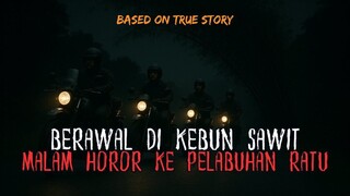 PARAHNYA TOURING MALAM BEREMPAT MASIH SEREM! MISTIS BERAWAL DARI MOTOR MOGOK DI