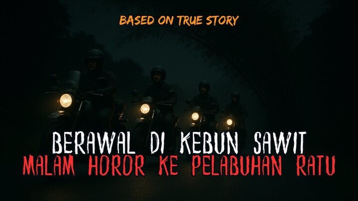 PARAHNYA TOURING MALAM BEREMPAT MASIH SEREM! MISTIS BERAWAL DARI MOTOR MOGOK DI