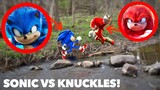 SONIC FIGHTS KNUCKLES IN REAL LIFE! *Who Will Win?*