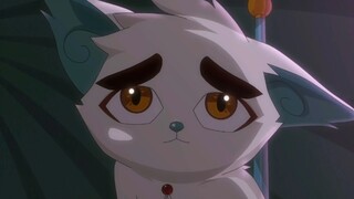 Peking Opera Cat: Baitang, you you you can actually act cute!