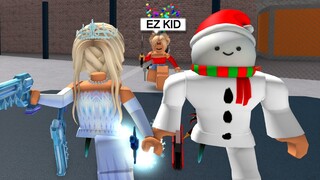 Princess Elsa and Olaf DESTROY Toxic TEAMERS..(Murder Mystery 2)