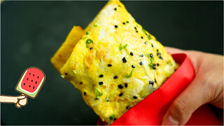 Food making- Chinese omelet pancakes