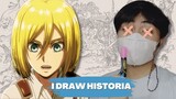 I miss Attack on Titan so I draw Historia (my AoT waifu) Attack on Titan The Final Season Fan Art