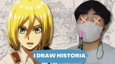 I miss Attack on Titan so I draw Historia (my AoT waifu) Attack on Titan The Final Season Fan Art