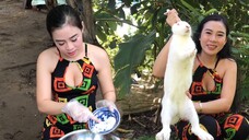 AMAZING COOKING cooking girl have Rabbit |wxk