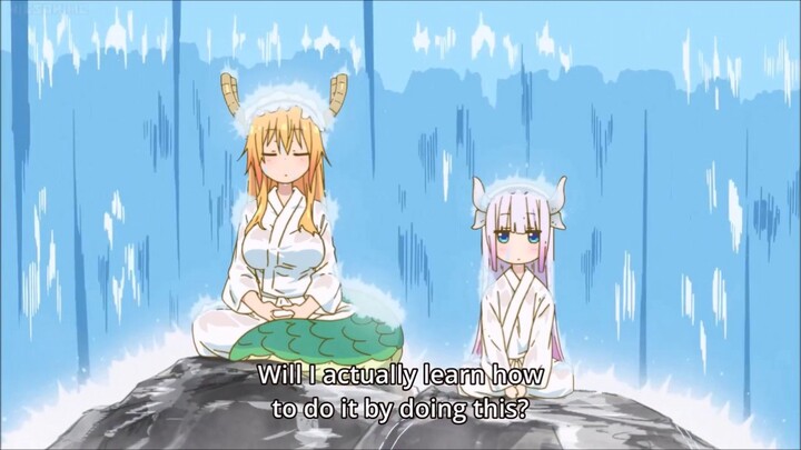 Kobayashi san Chi no Maid Dragon - Tohru Training