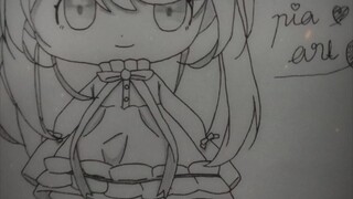 menggambar chibi seru juga :v #art #chibi