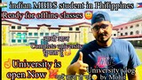 My University is Ready for offline classes NOW? University Walk Tour , vlog by Mohit