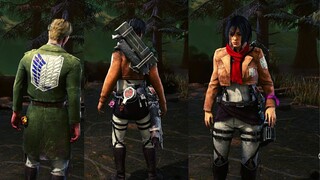 Attack on Titan Cosmetic Item Shop - Dead by Daylight