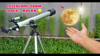 TELESCOPE ZOOM 1000X: BULAN