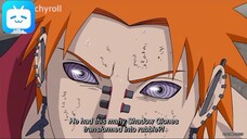 Pain vs Naruto fight scene