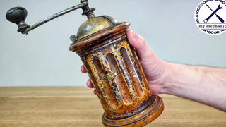 เครื่องบดกาแฟอิตาลีโบราณ - การฟื้นฟู