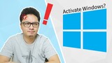 Why You Should Activate Windows 10!