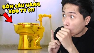 NHỮNG THỨ ĐẮT NHẤT THẾ GIỚI ... bồn cầu 500 tỷ !!! (Pobbrose HNXG) ✔