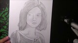 Alita:Battle Angle | Portrait Drawing #Alita