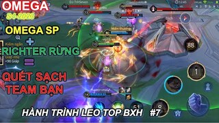 Hành trình cày top OMEGA tập 7: Richter đi rừng cùng với Omega quét sạch team bạn