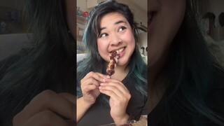 Influencers eating food be like…