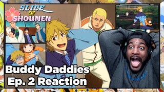 Buddy Daddies Episode 2 Reaction | THE WILDEST BRING YOUR KID TO WORK DAY I'VE EVER SEEN!!!