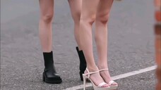 Bai Lu, Song Yuqi's long legs~