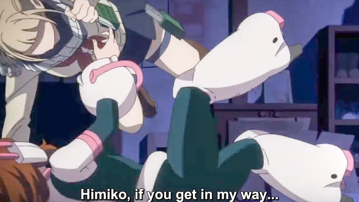 Ochako เตะ Toga และไม่กลัวเธอ My Hero Academia Season 6 ตอนที่ 10
