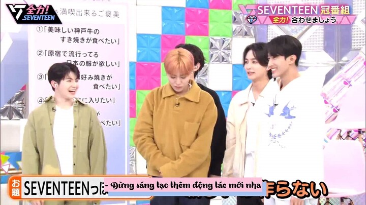[Vietsub] Seventeen Zenryoku Tập 02 ngày 17-12-2022