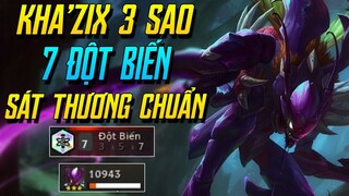 (ĐTCL) KHA'ZIX 3 SAO CÙNG 7 ĐỘT BIẾN MỚI 1 CÀO 1 MẠNG SIÊU BÁ ĐẠO! TFT MÙA 6.5 | iLoda