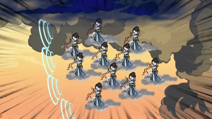 In episode 36, Xie Qiao, who was reborn as a bandit's daughter, was born weak and had a close relati