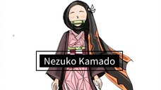 Nezuko Demon Slayer (Hijab Style) ~ Faceless art