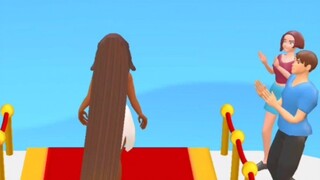 Little girl with golden hair