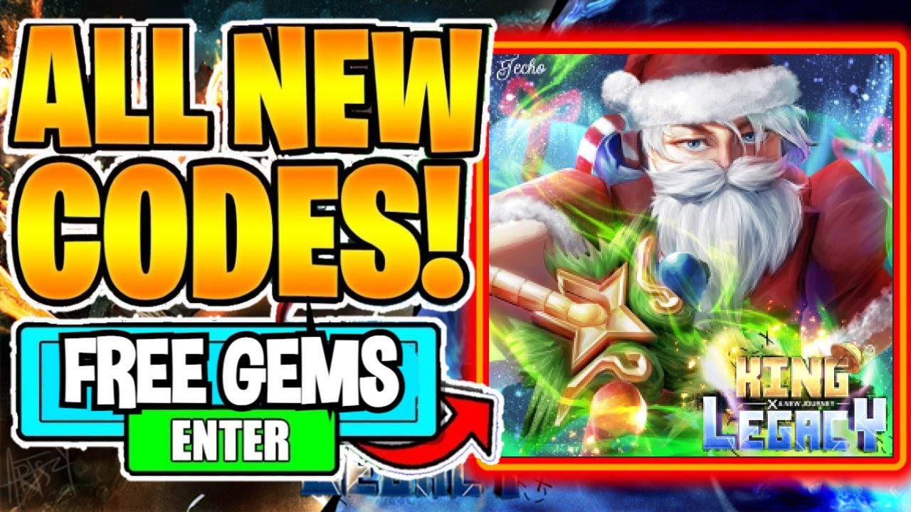 ALL NEW 10 *FREE GEMS* CODES in KING LEGACY CODES! (King Legacy Codes)  ROBLOX 