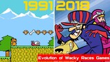 Evolution of Wacky Races Games [1991-2018]