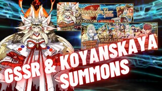 FGO JP New Years 2022 | 5 Star Guaranteed Banner (GSSR) & Koyanskaya of Darkness (Foreigner) Summons