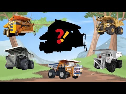 Tebak Gambar Haul Truck Terbesar di Dunia || Heavy Equipment Puzzle