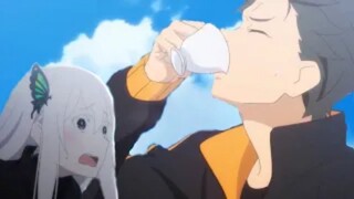 Subaru drinks Echidna's body fluids INTENSELY