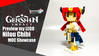 Preview my LEGO Nilou Chibi from Genshin Impact | Somchai Ud