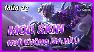 Mod Skin Ngộ Không Ma Hầu Mới Nhất Mùa 22 Có Hiệu Ứng Không Lỗi Mạng | Yugi Gaming