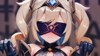 【Animasi AI】Barbara dari Brigade Berlapis Emas❤️