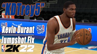 Young Kevin Durant Jumpshot Fix NBA2K22