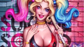 【男生勿进】看小丑女，我承认我下贱了(哈莉·奎茵)
