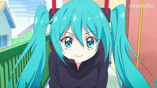 "Aku akan pergi, kurirnya adalah Hatsune Miku~"