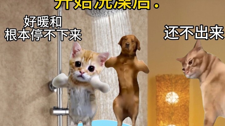 Me taking a winter shower is like: