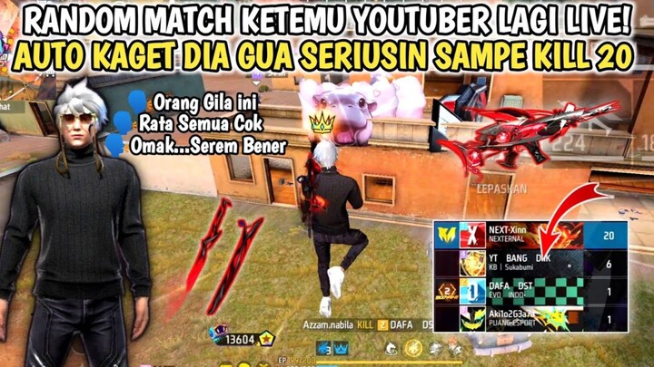 MAIN RANDOM MATCH MALAH KETEMU YOUTUBER LAGI LIVE