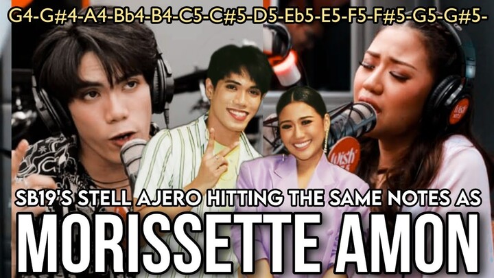 MORISSETTE AMON and SB19's STELL HITTING THE SAME NOTES | G4-G#5