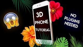 3D Phone Tutorial| After Effects (No Plug-ins Needed)
