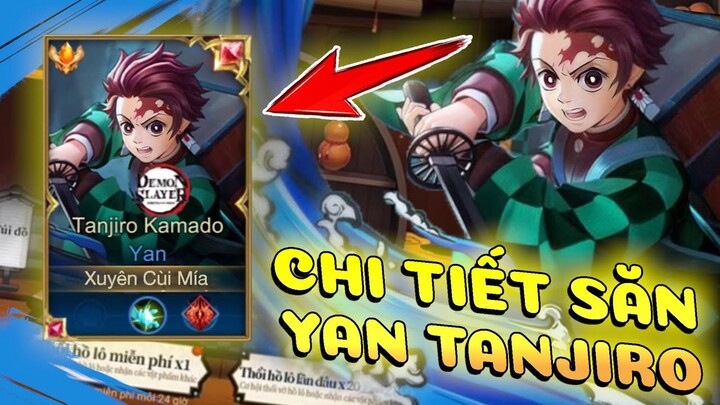 Liên Quân Chi Tiết Săn Yan Tanjiro Kamado số quân huy cần tốn cho skin SSS