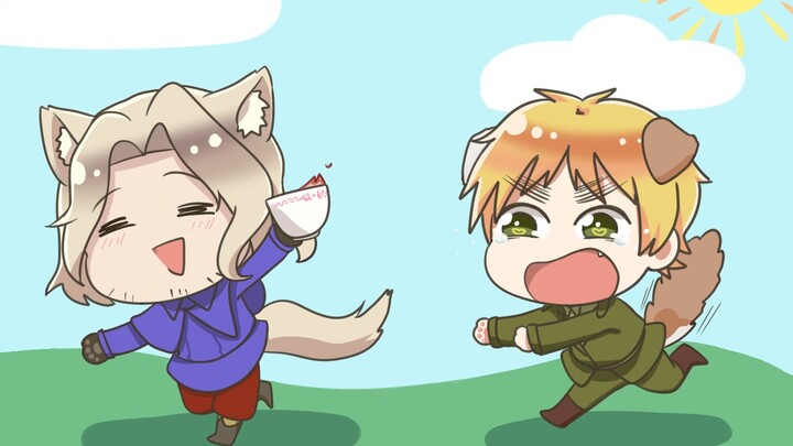 [APH/Handwriting] Ying Meow Meow bị cướp tách trà