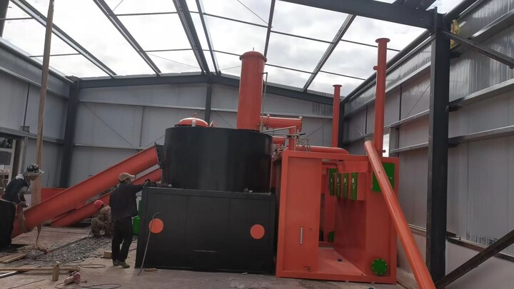 革新的な非燃焼分解メカニズム 有機磁気熱分解エネルギーコンバータ