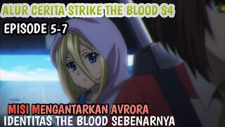 IDENTITAS THE BLOOD SEBENARNYA DAN MISI MENGANTARKAN AVRORA MENEMUI KOJO ALUR ANIME STRIKE THE BLOOD