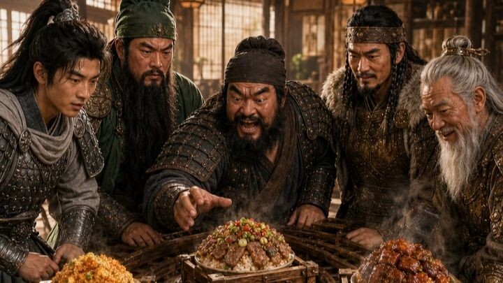 Pengalaman imersif jamuan sushi gulung bersama Lima Jenderal Perkasa!