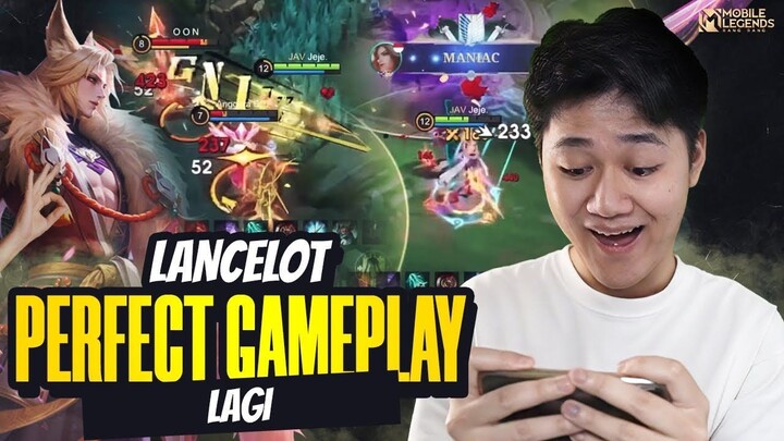 LANCELOT PERFECT GAMEPLAY MATI 0 PALING KELAS - Mobile Legends
